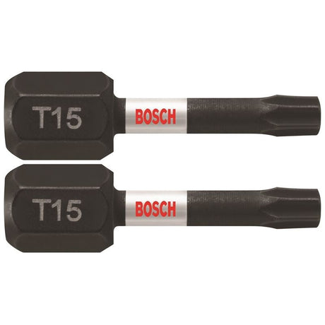 Bosch | ITT15102 2 pc. Impact Tough 1 In. Torx 15 Insert Bits - Mississauga Hardware Centre IncBOSCHITT15102