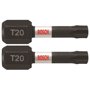 Bosch | ITT20102 2 pc. Impact Tough 1 In. Torx 20 Insert Bits - Mississauga Hardware Centre IncBOSCHITT20102