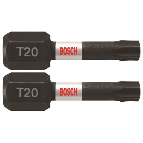Bosch | ITT20102 2 pc. Impact Tough 1 In. Torx 20 Insert Bits - Mississauga Hardware Centre IncBOSCHITT20102