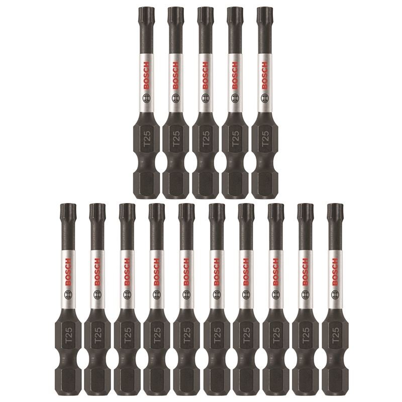 Bosch | ITT25215 15 pc. Impact Tough 2 In. Torx 25 Power Bits - Mississauga Hardware Centre IncBoschITT25215