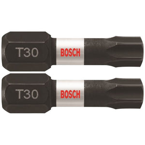 Bosch | ITT30102 2 pc. Impact Tough 1 In. Torx 30 Insert Bits - Mississauga Hardware Centre IncBOSCHITT30102
