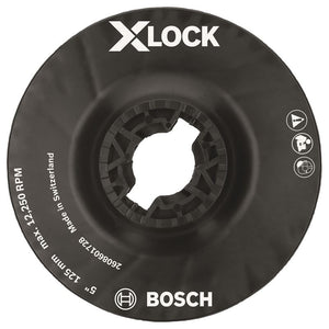Bosch MGX0500 5 In. X - LOCK Backing Pad with X - LOCK Clip - Medium Hardness - Mississauga Hardware Centre IncBOSCHMGX0500