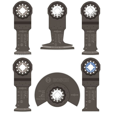 Bosch | OSL006 Starlock Oscillating Multi - Tool Accessory Blade Set 6 pc. - Mississauga Hardware Centre IncBoschOSL006
