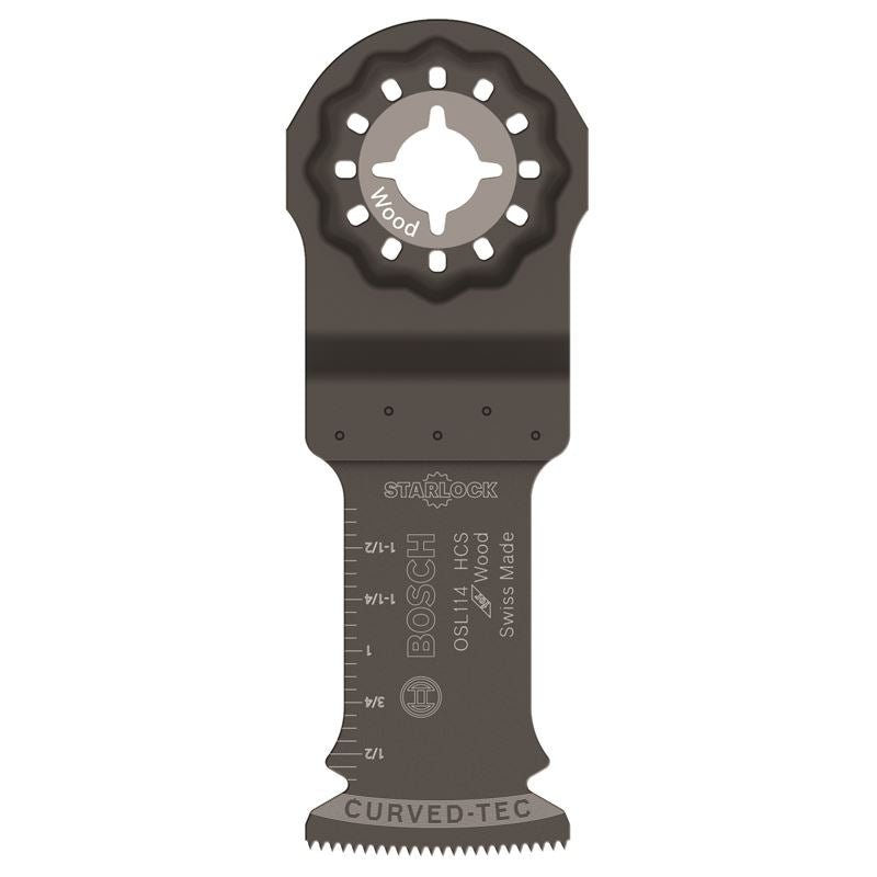 BOSCH OSL114 1 - 1/4 In. Starlockâ„¢ High - Carbon Steel Plunge Cut Blade - Mississauga Hardware Centre IncBOSCHOSL114