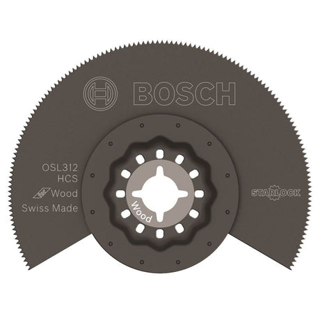 Bosch | OSL312 3 - 1/2 In. Starlock High - Carbon Steel Segmented Saw Blade - Mississauga Hardware Centre IncBOSCHOSL312
