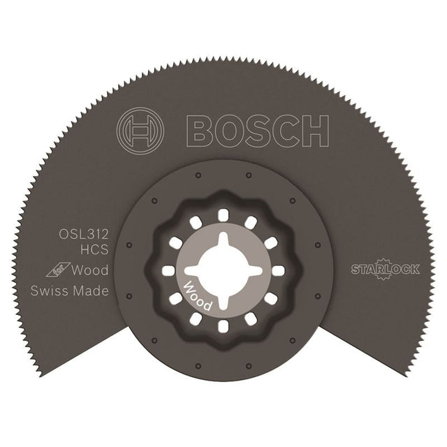 Bosch | OSL312 3 - 1/2 In. Starlock High - Carbon Steel Segmented Saw Blade - Mississauga Hardware Centre IncBOSCHOSL312