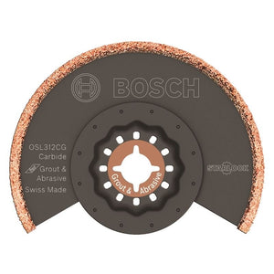 Bosch | OSL312CG 3 - 1/2 In. x 1/8 In. Starlock kerf Carbide Grit Grout Grinding Blade - Mississauga Hardware Centre IncBOSCHOSL312CG