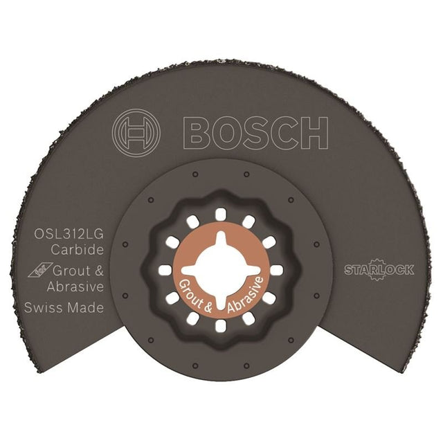 Bosch | OSL312LG 3 - 1/2 In. Starlock Carbide Grit Grout Blade - Mississauga Hardware Centre IncBoschOSL312LG