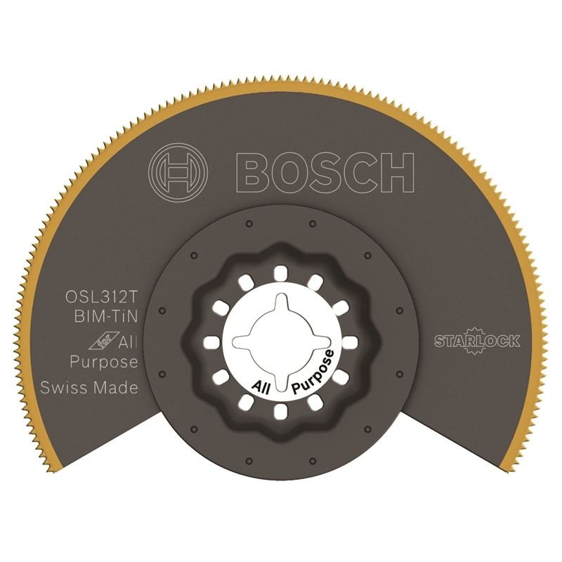 Bosch | OSL312T 3 - 1/2 In. Starlock Titanium Bi - Metal Segmented Saw Blade - Mississauga Hardware Centre IncBOSCHOSL312T
