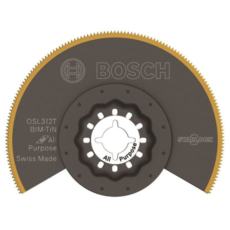 Bosch | OSL312T 3 - 1/2 In. Starlock Titanium Bi - Metal Segmented Saw Blade - Mississauga Hardware Centre IncBOSCHOSL312T
