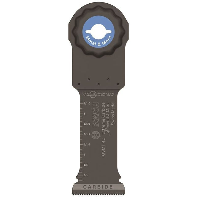 Bosch | OSM114C 1 - 1/4 In. StarlockMax Carbide Plunge Cut Blade - Mississauga Hardware Centre IncBOSCHOSM114C