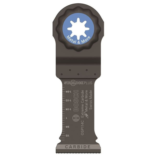 Bosch | OSP114C 1 - 1/4 In. StarlockPlus Carbide Plunge Cut Blade - Mississauga Hardware Centre IncBOSCHOSP114C