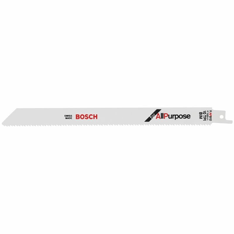 Bosch RAP910 9 In. 10 TPI All - Purpose BiMetal Reciprocating Saw Blade - Mississauga Hardware Centre IncBOSCHRAP910