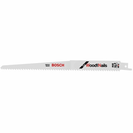Bosch RN96 9 In. 6 TPI Wood with Nails Reciprocating Saw Blade - Mississauga Hardware Centre IncBOSCHRN96