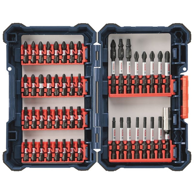 Bosch | SDMS48 48 pc. Impact Tough Screwdriving Custom Case System Set - Mississauga Hardware Centre IncBoschSDMS48