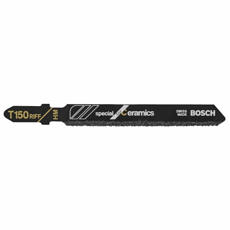 Bosch | T150RF3 3 Piece 3 - 1/4" 50 Grit Carbide Special for Ceramics T - Shank Jig Saw Blades - Mississauga Hardware Centre IncBOSCHT150RF3
