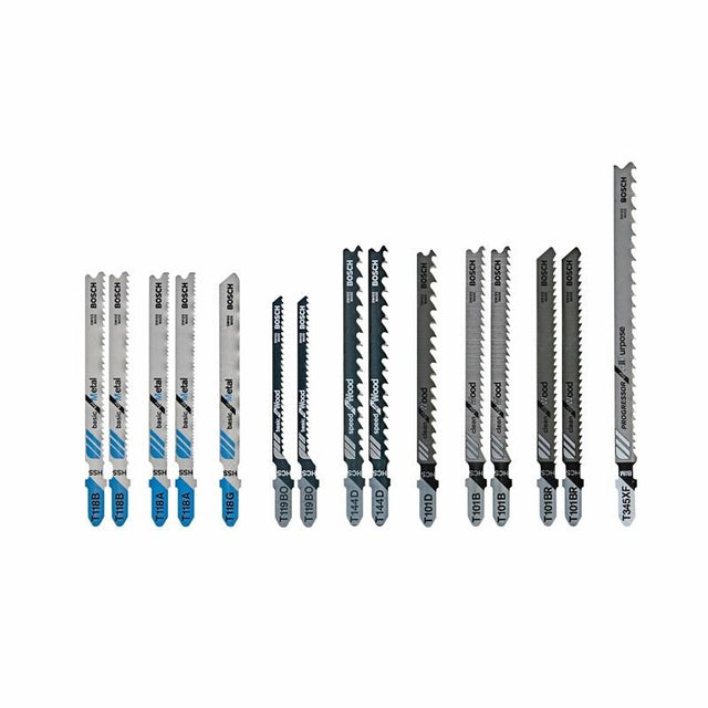Bosch | T15RC 14 pc. T - Shank Wood and Metal Cutting Jig Saw Blade Set - Mississauga Hardware Centre IncBoschT15RC