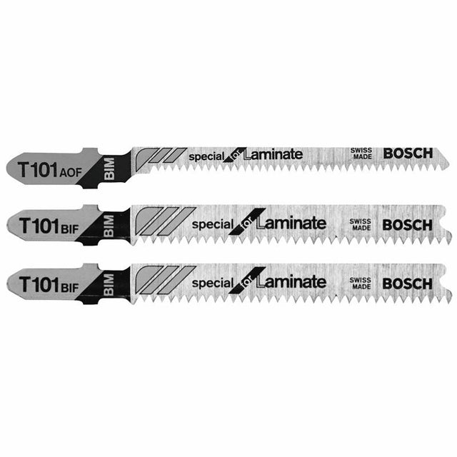 Bosch | T503 3 Piece Hardwood / Laminate Flooring T - Shank Jig Saw Blade Set - Mississauga Hardware Centre IncBOSCHT503