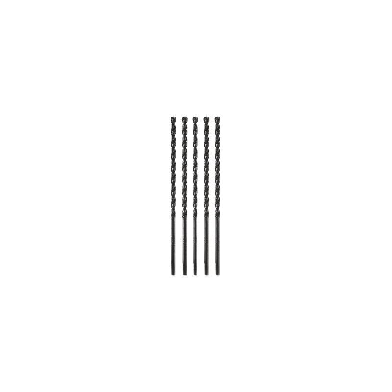 Bosch TC6005 5 Pieces 3/16 In. x 5 - 1/2 In. Flat Shank Hex Masonry Drill Bits - Mississauga Hardware Centre IncBOSCHTC6005
