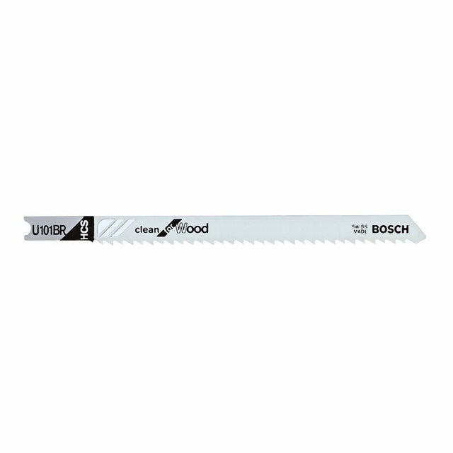 Bosch | U101B 5 Pieces 4" 10 TPI Variable Pitch Clean for Wood U - Shank Jig Saw Blades - Mississauga Hardware Centre IncBoschU101B