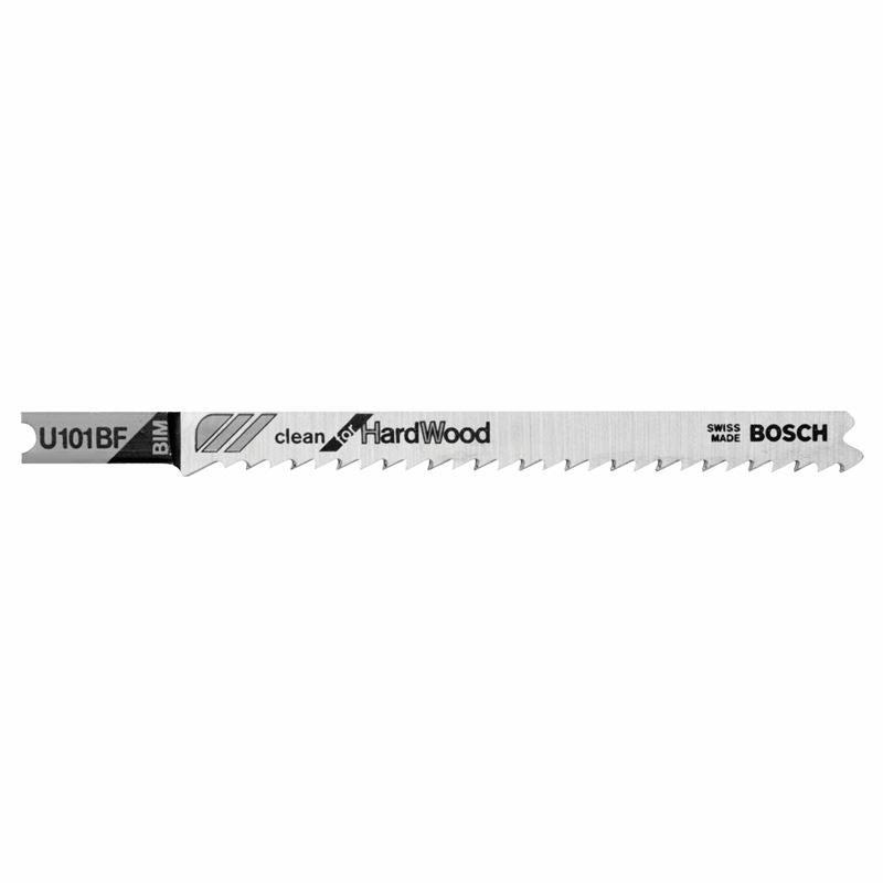 Bosch | U101BF 5 Pieces 4" 10 TPI Clean for Wood U - Shank Jig Saw Blades - Mississauga Hardware Centre IncBOSCHU101BF