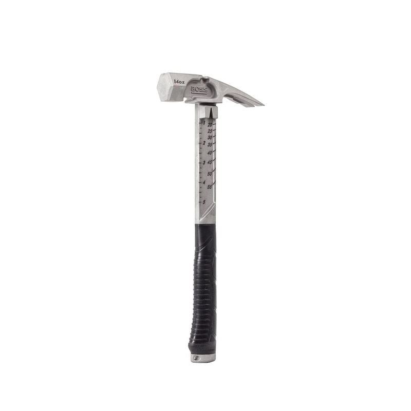 BOSS HAMMER 14oz PRO PLUS TITANIUM HAMMER - SMOOTH FACE - Mississauga Hardware Centre Inc