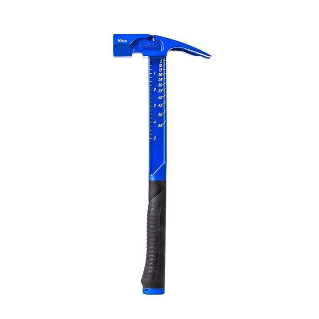 BOSS HAMMER 16oz PRO SERIES BLUE CERAKOTE TITANIUM HAMMER - MILLED - Mississauga Hardware Centre Inc