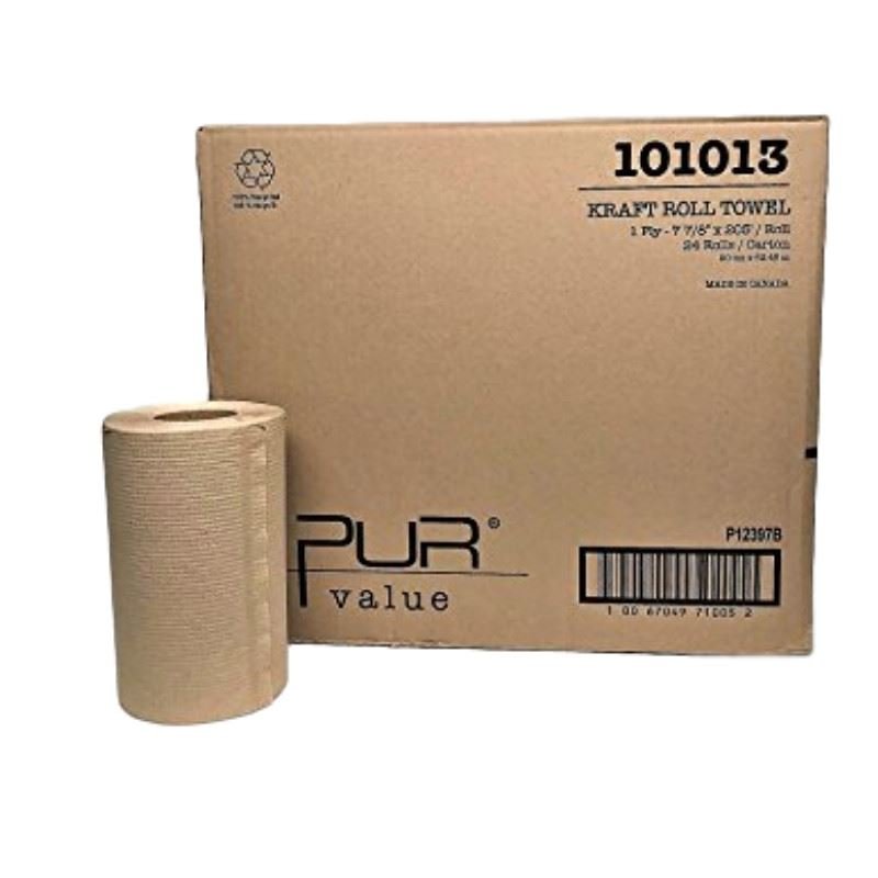 Brown Industrial Towel (12 Rolls) - Mississauga Hardware Centre IncMHC101013