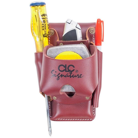 CLC 21464 4 Pocket Heavy - Duty Leather Tape/Tool Holder - Mississauga Hardware Centre IncKUNYS21464