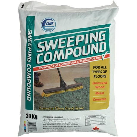 Cliff 50lbs Sweeping Compound - Mississauga Hardware Centre Inc