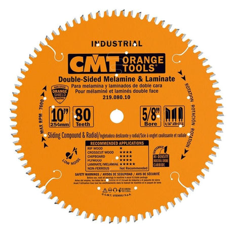 CMT 10" 80T Industrial Blade - Mississauga Hardware Centre IncCMT ORANGE TOOLS219.080.10