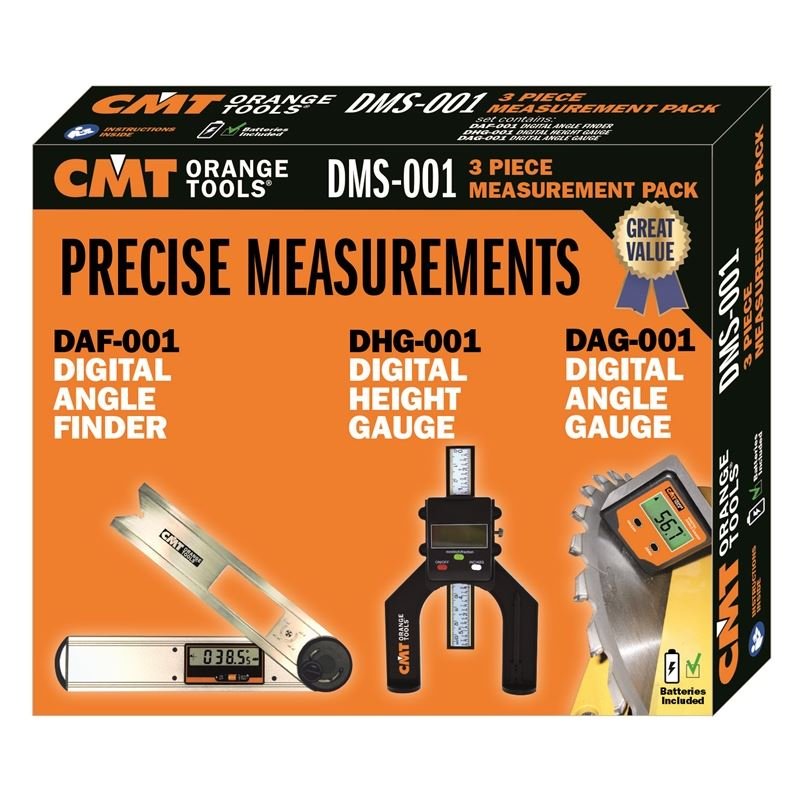CMT DMS - 001 3pc Measurement Pack - Mississauga Hardware Centre IncCMT ORANGE TOOLSDMS-001