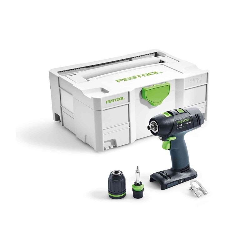 Cordless Drill T 18+3 Li - Basic - Mississauga Hardware Centre IncFestool574764