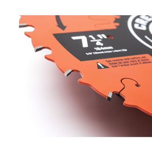 CRESCENT 7 - 1/4in x 24 - Tooth NailSlicer Framing Circular Saw Blade - Mississauga Hardware Centre Inc