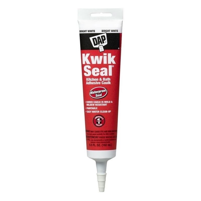 DAP KWIK SEAL Kitchen & Bath Adhesive Caulk - 162ml - Mississauga Hardware Centre Inc