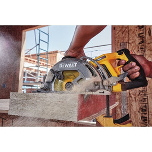 DCS577X1 FLEXVOLTÂ® 60V MAX* 7 - 1/4 in. Cordless Worm Drive Style Saw (9.0Ah Battery) - Mississauga Hardware Centre IncDEWALTDCS577X1