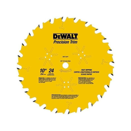 DEWALT 10" 24T Fast Ripping Saw Blade - Mississauga Hardware Centre IncDEWALTDW7124PT