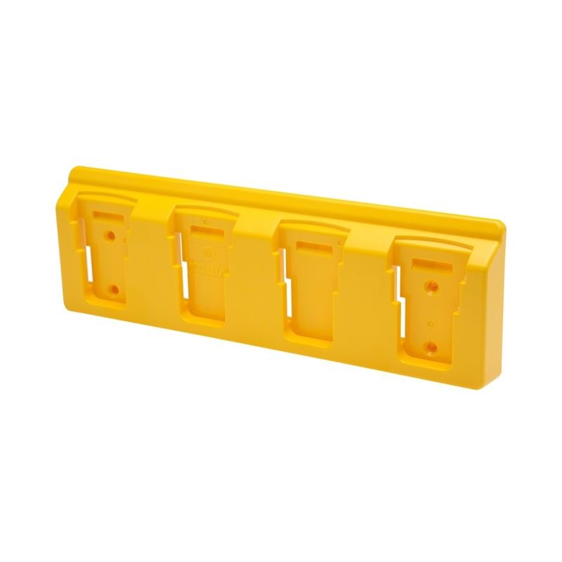 Dewalt 18V & 20V 4 - unit battery holder - Mississauga Hardware Centre Inc48 TOOLSBH-DEW-YEL-04