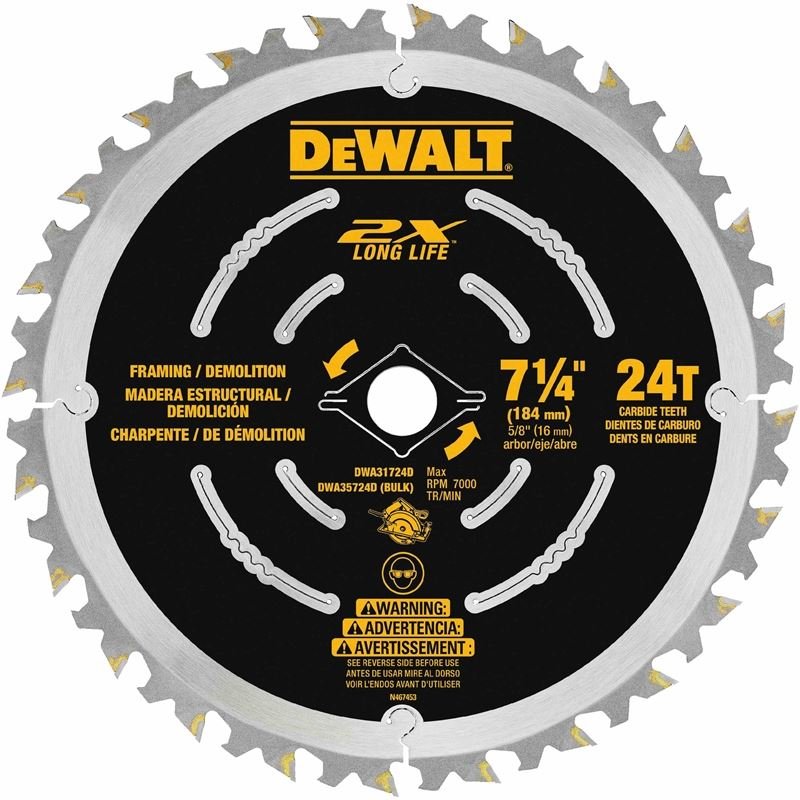 DEWALT 7 - 1/4 in. Demolition Blade - Mississauga Hardware Centre IncDEWALTDWA35724DB10