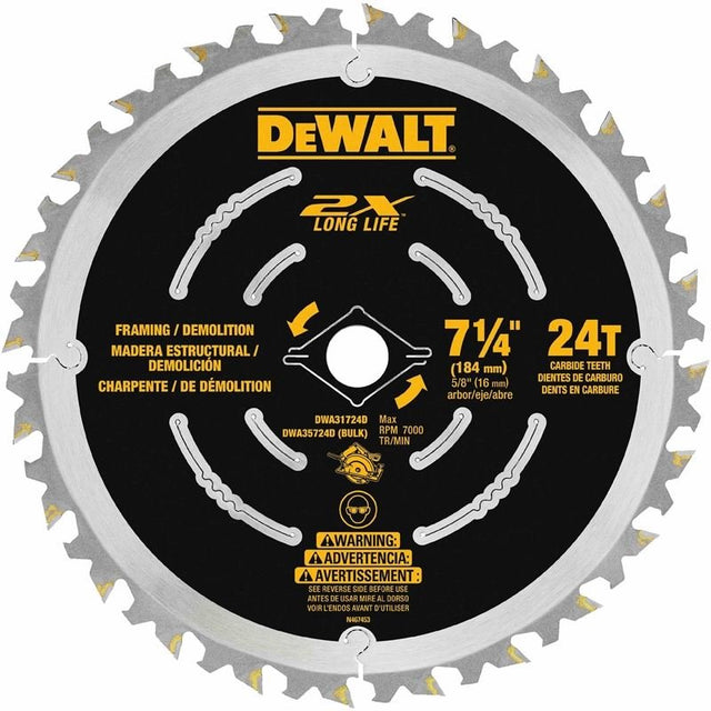 DEWALT 7 - 1/4 in. Demolition Blade - Mississauga Hardware Centre IncDEWALTDWA35724DB10