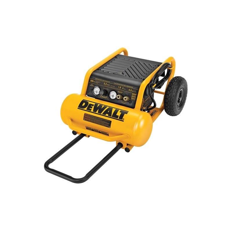 DEWALT | D55146 1.6 HP Continuous, 200 PSI, 4.5 Gallon Compressor - Mississauga Hardware Centre IncDEWALTD55146