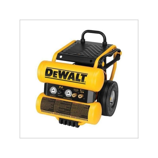 DEWALT | D55154 1.1 HP Continuous 4 Gallon Electric Wheeled Dolly - Style Air Compressor with Panel - Mississauga Hardware Centre IncDEWALTD55154