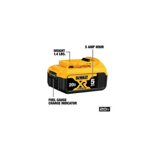 DEWALT DCB205CK 20V MAX 5.0Ah Battery Charger Kit with Bag - Mississauga Hardware Centre IncDEWALTDCB205CK