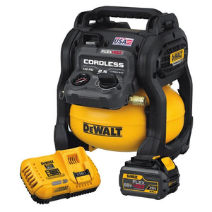 DEWALT DCC2560T1 FLEXVOLT 60V MAX* 2.5 GALLON CORDLESS AIR COMPRESSOR KIT - Mississauga Hardware Centre IncDEWALTDCC2560T1