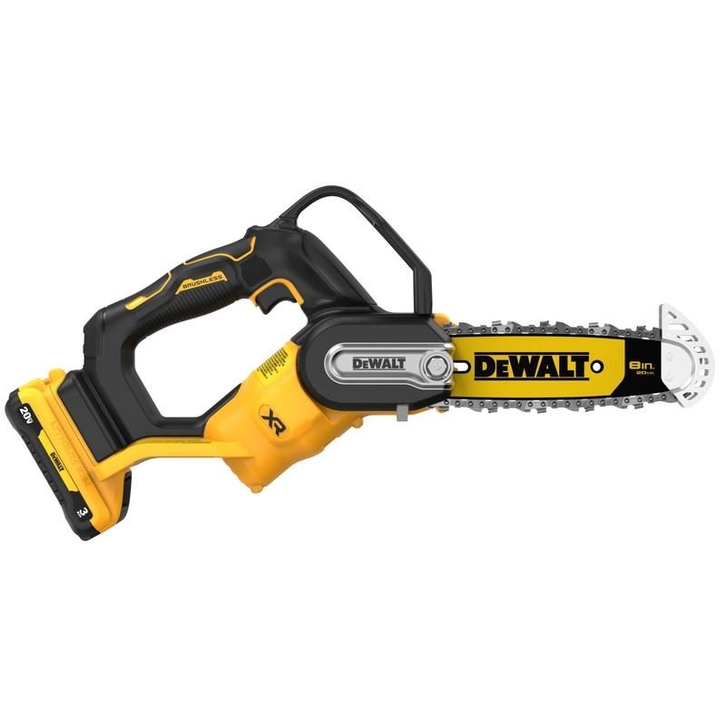 DEWALT DCCS623L1 20V MAX 8 in. Brushless Cordless Pruning Chainsaw Kit with 3 Ah Battery - Mississauga Hardware Centre IncDEWALTDCCS623L1