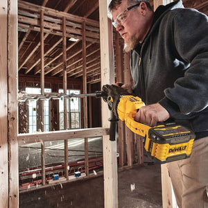 DEWALT DCD471X1 60V MAX BRUSHLESS QUICK - CHANGE STUD AND JOIST DRILL WITH E - CLUTCH SYSTEM KIT - Mississauga Hardware Centre IncDEWALTDCD471X1
