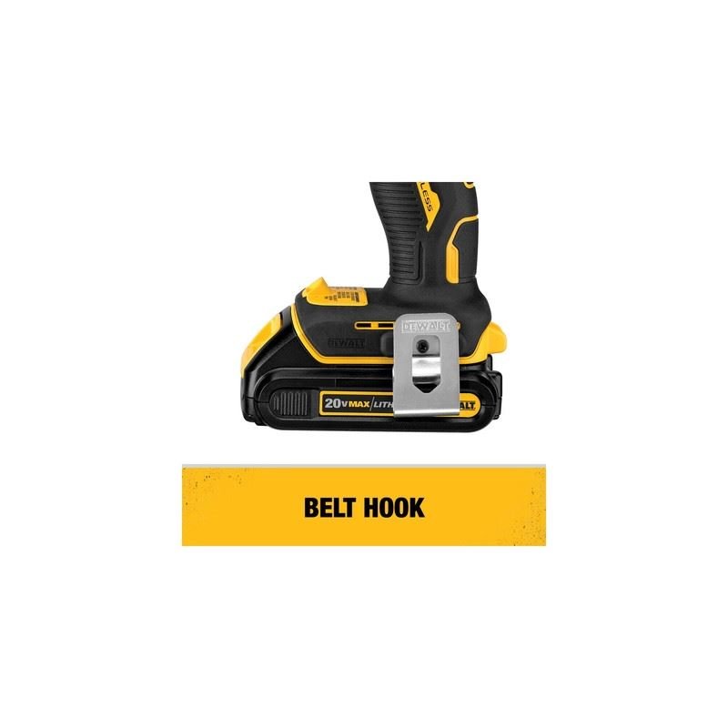 DEWALT DCD708C1 ATOMIC 20V MAX* Brushless Compact 1/2 in. Drill/Driver Kit - Mississauga Hardware Centre IncDEWALTDCD708C1