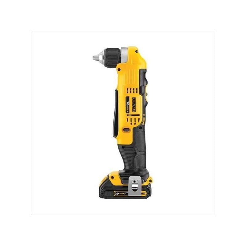DEWALT | DCD740C1 20V MAX* Lithium - Ion 3/8" Right Angle Drill Driver Kit (1.5 Ah) - Mississauga Hardware Centre IncDEWALTDCD740C1