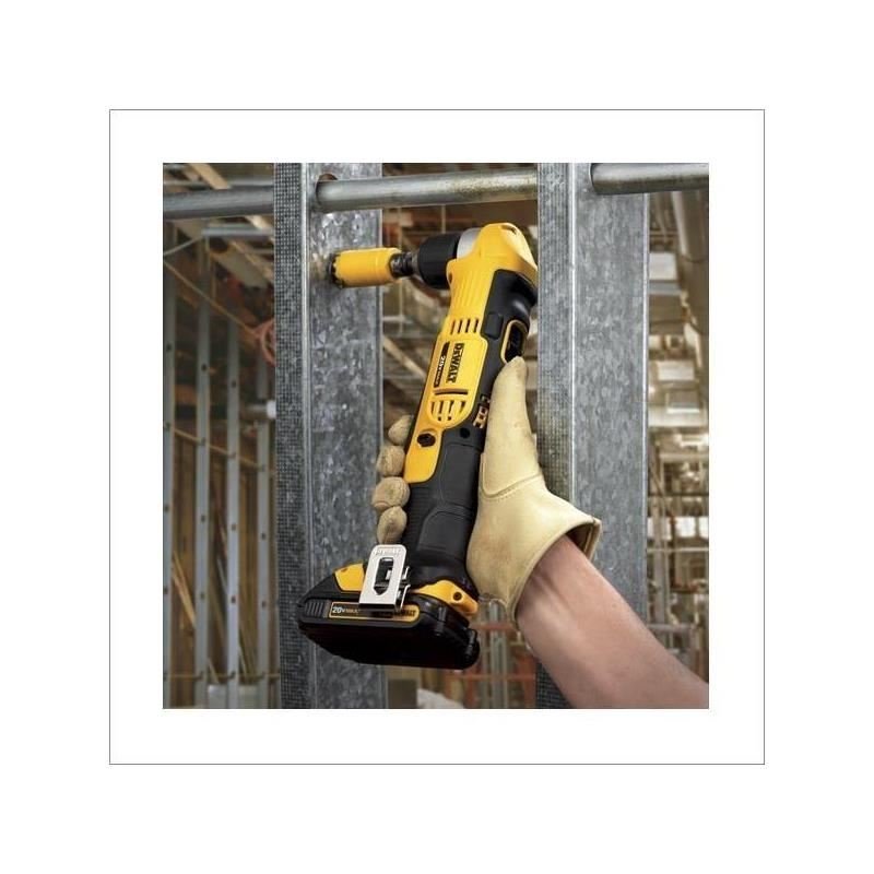 DEWALT | DCD740C1 20V MAX* Lithium - Ion 3/8" Right Angle Drill Driver Kit (1.5 Ah) - Mississauga Hardware Centre IncDEWALTDCD740C1