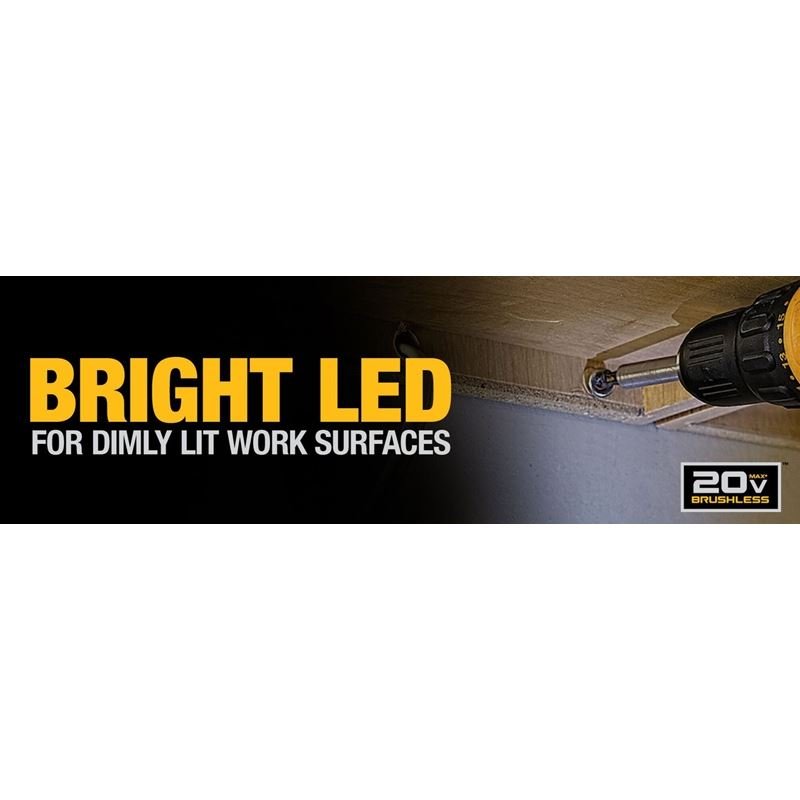 DEWALT DCD778C2 20V MAX Brushless 1/2 in. Compact Cordless Hammer Drill/Driver Kit - Mississauga Hardware Centre IncDEWALTDCD778C2